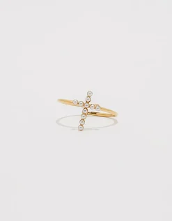 Bague Croix avec Strass^Tally Weijl Fashion