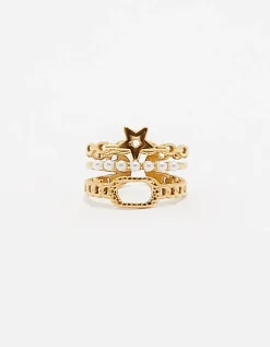 Bague e avec Perles^Tally Weijl Hot