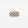 Bague Large avec Motif Damier^Tally Weijl Discount
