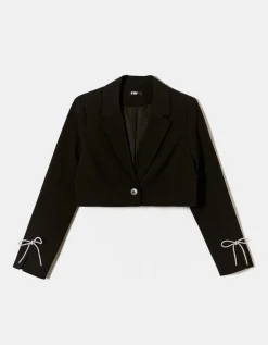 Blazer Court avec Nœuds en Strass^Tally Weijl Fashion