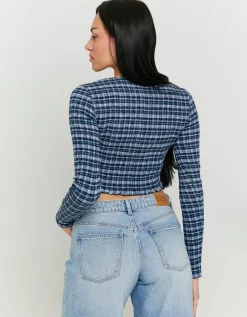 Blouse Vichy e Froncée^Tally Weijl Sale