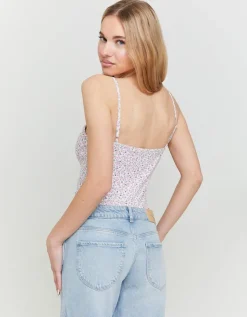 Body Basique Imprimé Floral avec Ourlet en Dentelle^Tally Weijl Sale