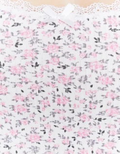 Body Basique Imprimé Floral avec Ourlet en Dentelle^Tally Weijl Sale