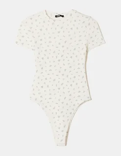 Body Basique Manches Courtes à Imprimé Floral^Tally Weijl Outlet