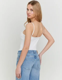 Body Basique avec Ourlet en Dentelle^Tally Weijl Online