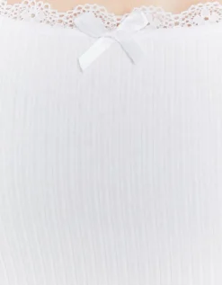 Body Basique avec Ourlet en Dentelle^Tally Weijl Online