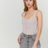 Body en Mesh avec Strass en Carrés^Tally Weijl New