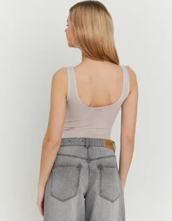 Body en Mesh avec Strass en Carrés^Tally Weijl New