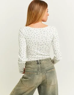 Body Imprimé Floral avec Détail Dentelle^Tally Weijl Sale
