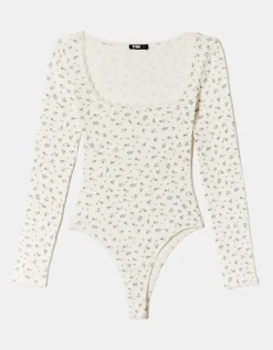 Body Imprimé Floral avec Détail Dentelle^Tally Weijl Sale