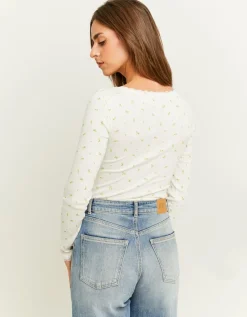 Body Imprimé Floral Basique avec Dentelle^Tally Weijl Hot