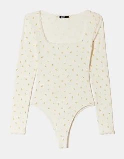Body Imprimé Floral Basique avec Dentelle^Tally Weijl Hot