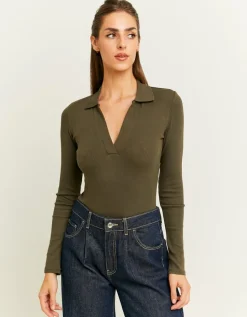 Body Khaki Col Polo^Tally Weijl Outlet