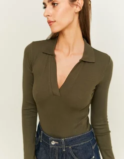 Body Khaki Col Polo^Tally Weijl Outlet