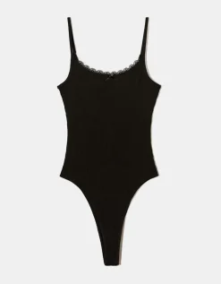 Body Basique avec Ourlet en Dentelle^Tally Weijl Sale