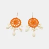 Boucles d'Oreilles Inspiration Macramé avec Coquillages^Tally Weijl Hot