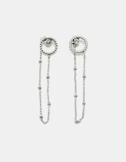 Boucles d'Oreilles Pendantes Chaîne Dorée^Tally Weijl Hot