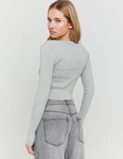 Cardigan en Maille avec Détail Nœuds^Tally Weijl Best
