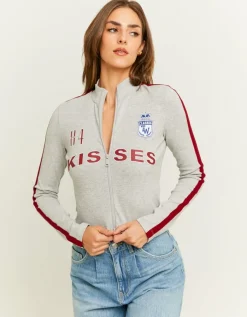 Cardigan Imprimé avec Manches Contrastantes^Tally Weijl Best
