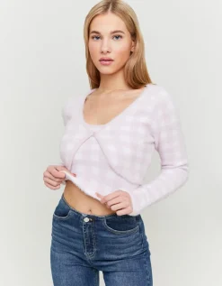 Cardigan Vichy Duveteux^Tally Weijl Best
