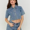 Chemise en Jean avec Strass^Tally Weijl Sale