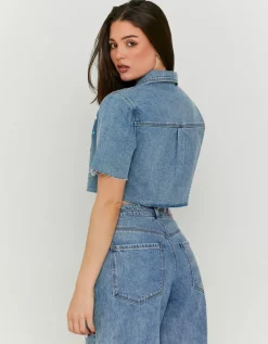 Chemise en Jean avec Strass^Tally Weijl Sale