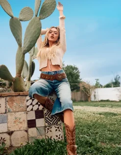 Crop Top en Crochet^Tally Weijl Hot