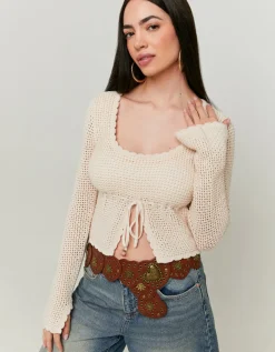Crop Top en Crochet^Tally Weijl Hot