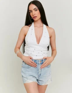 Crop Top avec Strass^Tally Weijl New