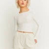 Crop Top Texturé^Tally Weijl Online
