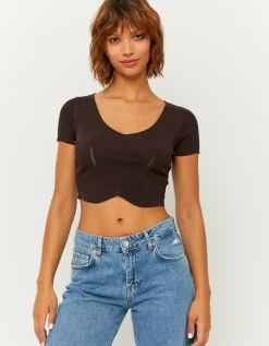 Crop Top en Maille^Tally Weijl Fashion