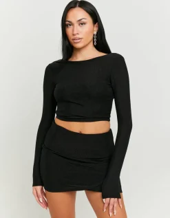 Crop Top Dos Nu en Lurex^Tally Weijl Hot