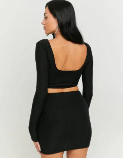 Crop Top Dos Nu en Lurex^Tally Weijl Hot