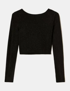 Crop Top Dos Nu en Lurex^Tally Weijl Hot