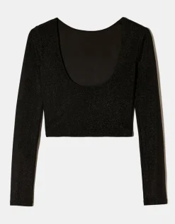 Crop Top Dos Nu en Lurex^Tally Weijl Hot