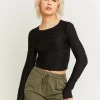 Crop Top Texturé^Tally Weijl Hot