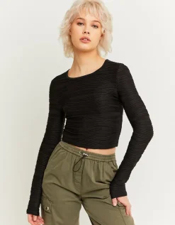 Crop Top Texturé^Tally Weijl Hot