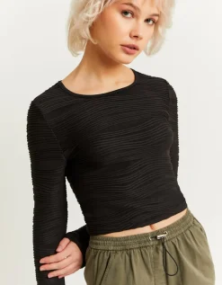 Crop Top Texturé^Tally Weijl Hot