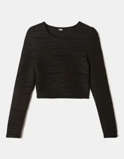 Crop Top Texturé^Tally Weijl Hot