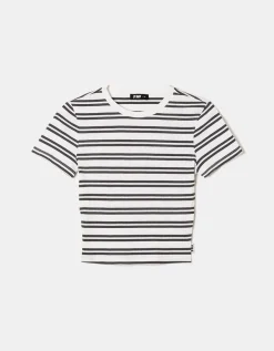 Crop Top Rayé^Tally Weijl Sale
