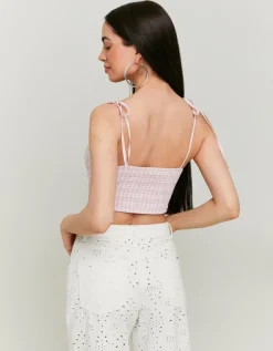 Crop Top Imprimé Vichy^Tally Weijl Online