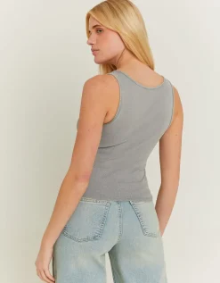 Débardeur basique gris délavé^Tally Weijl Outlet