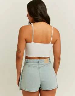 Débardeur avec Détail Lacé à l'Avant^Tally Weijl Sale