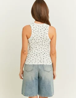 Débardeur Basique avec Imprimé Floral^Tally Weijl Discount