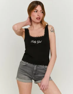 Débardeur avec Ourlet en Dentelle^Tally Weijl Discount