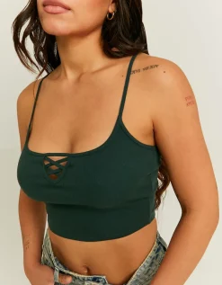 Débardeur avec Détail Lacé à l'Avant^Tally Weijl Best