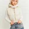 Doudoune Courte Sans Manches avec Capuche Amovible^Tally Weijl Clearance