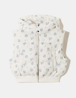 Gilet Matelassé à Micro-Fleurs^Tally Weijl Hot