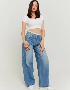 Jean Baggy avec Détail Boxer^Tally Weijl Discount