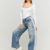 Jean Baggy avec Détail Nœud^Tally Weijl Clearance